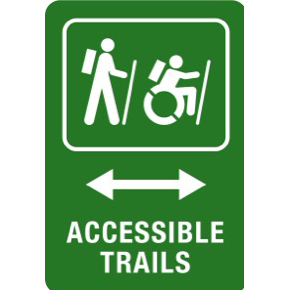 Accessible Trails Sign