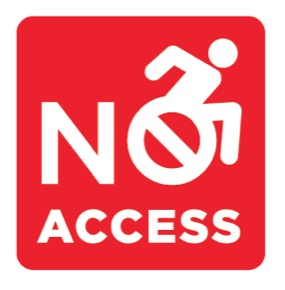 No Access Sticker